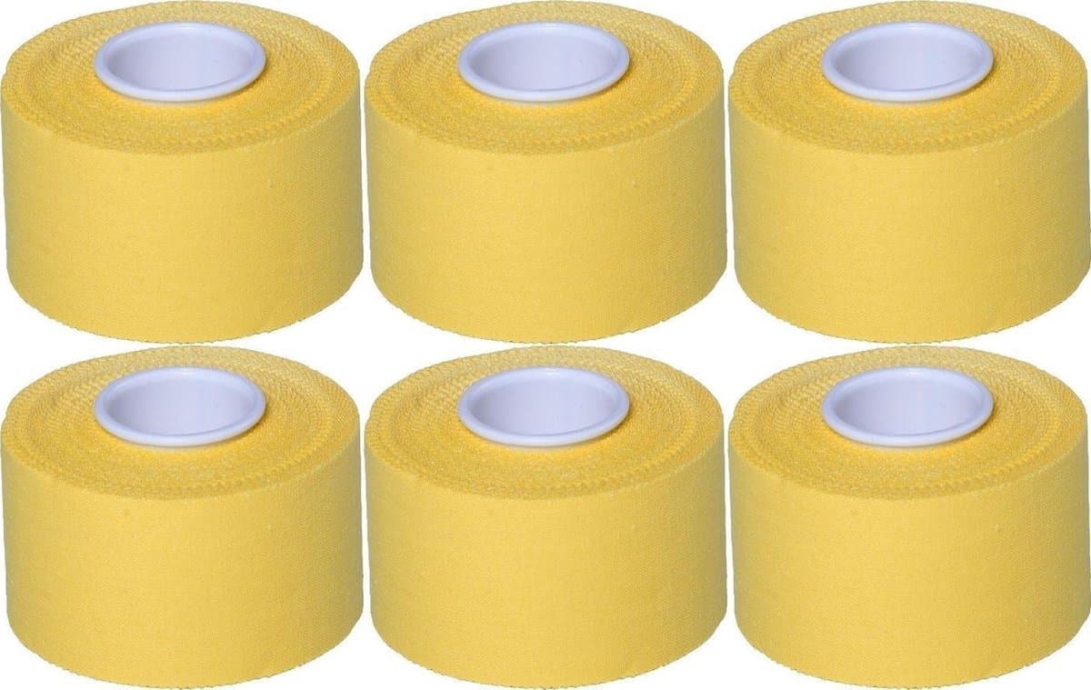 Sporttape Geel Cawila 6 stuks