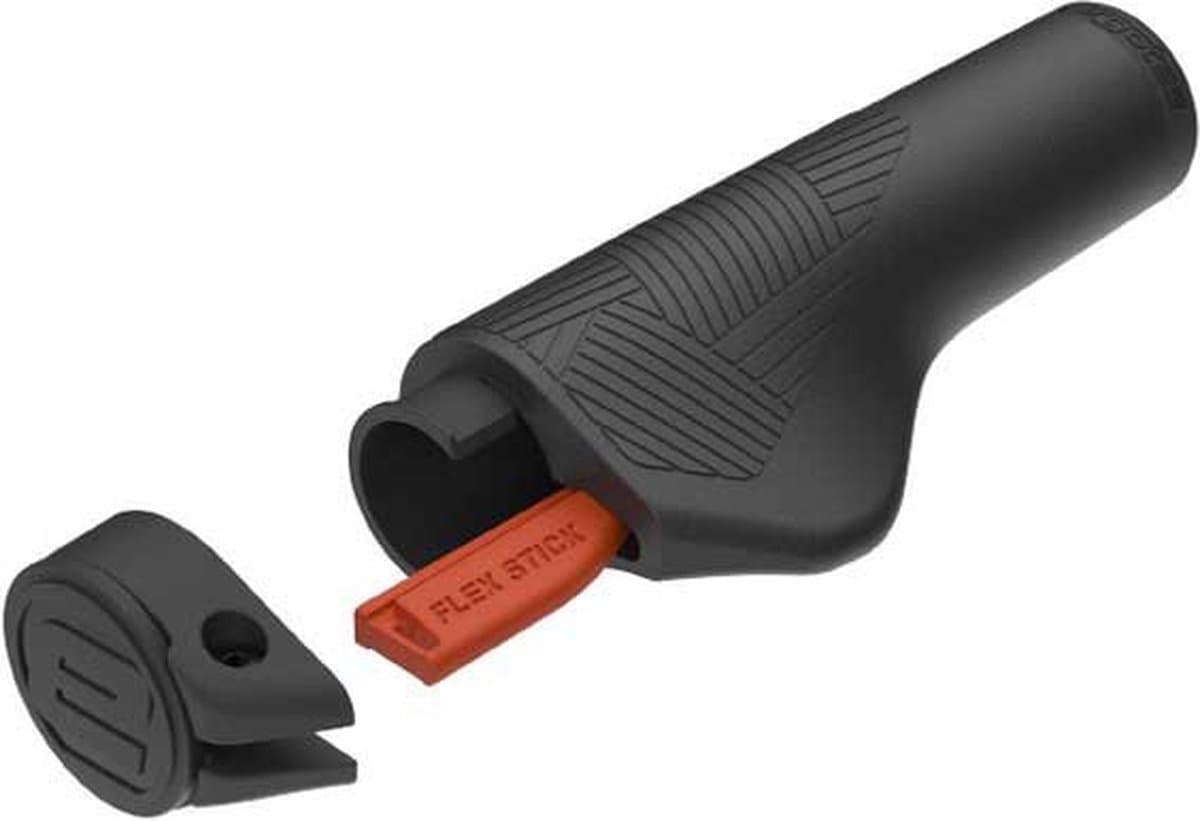 Handvatset Ergotec EG-Active Flex - links 135mm / rechts 88mm - zwart