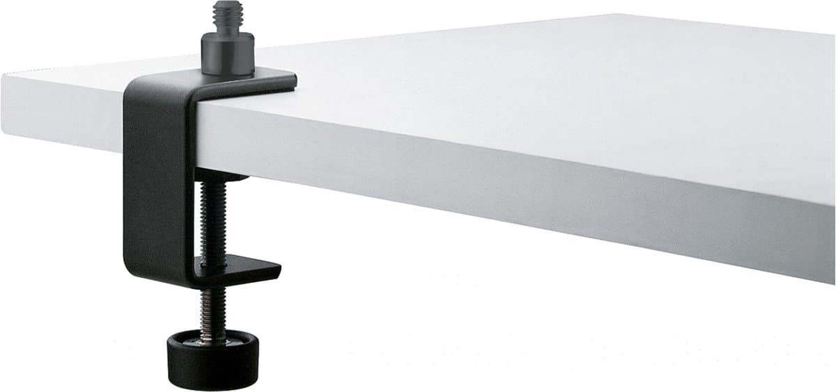 König & Meyer 237 tafelklem zwart - Microfoonstandaard