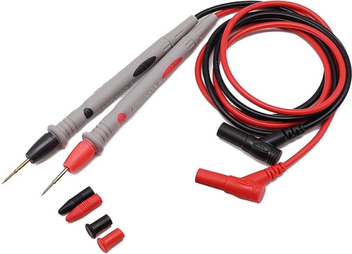 Testkabels voor multimeters - 1000V/20A - PVC - 0,80 meter