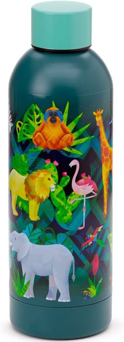 Thermosfles - Dierenrijk - Animal Kingdom - 530ml - 23x7x6cm