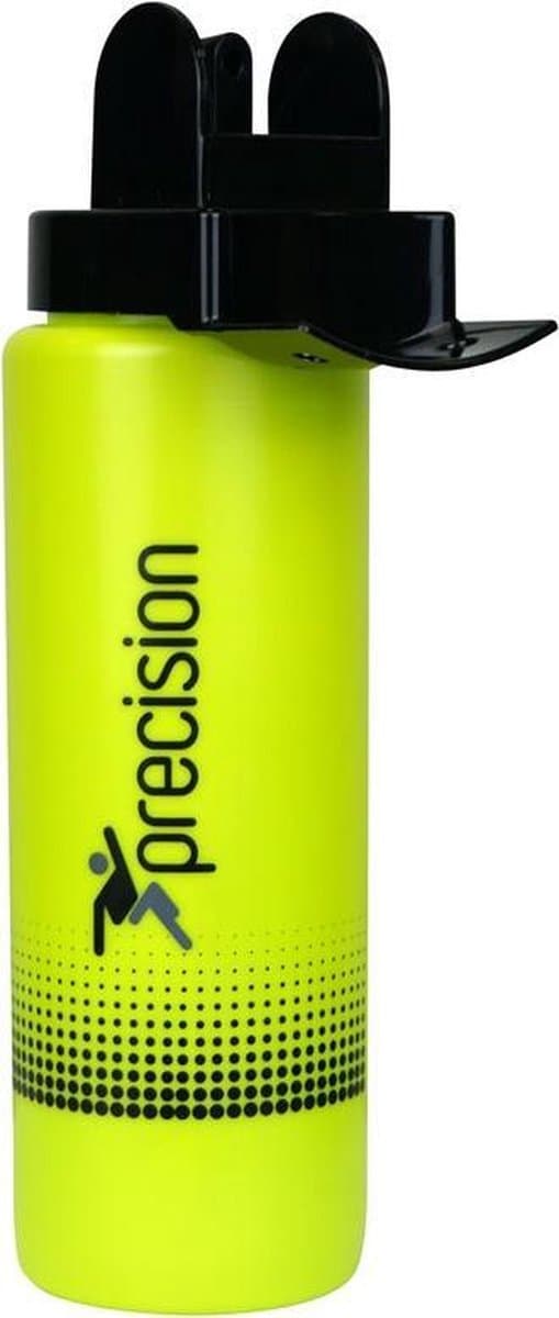 Precision Team Hygiëne Waterfles Fluo Lime/Zwart