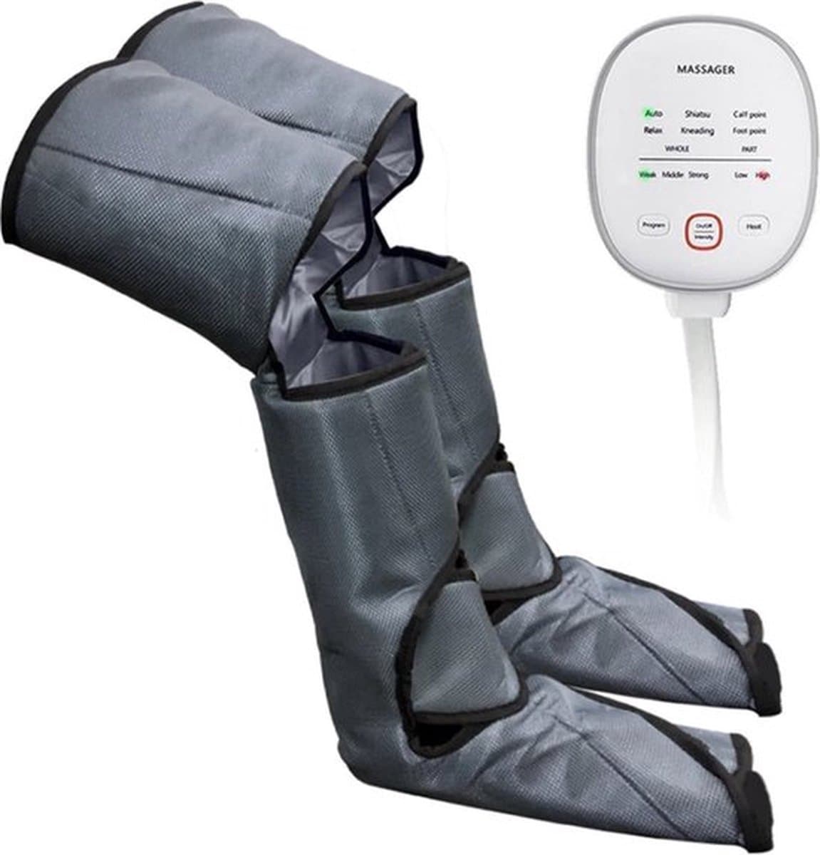 Voetmassage Apparaat en Beenmassage - Compressie Massage Elektrisch - 6 Verschillende Standen - Verbetert de Bloedsomloop