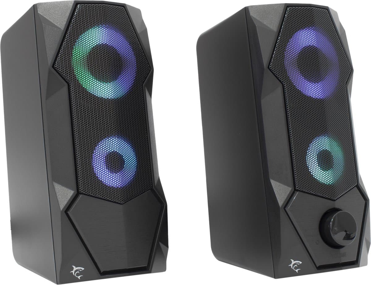 White Shark Speaker - Flow - Stereo Luidspreker - Duurzaam