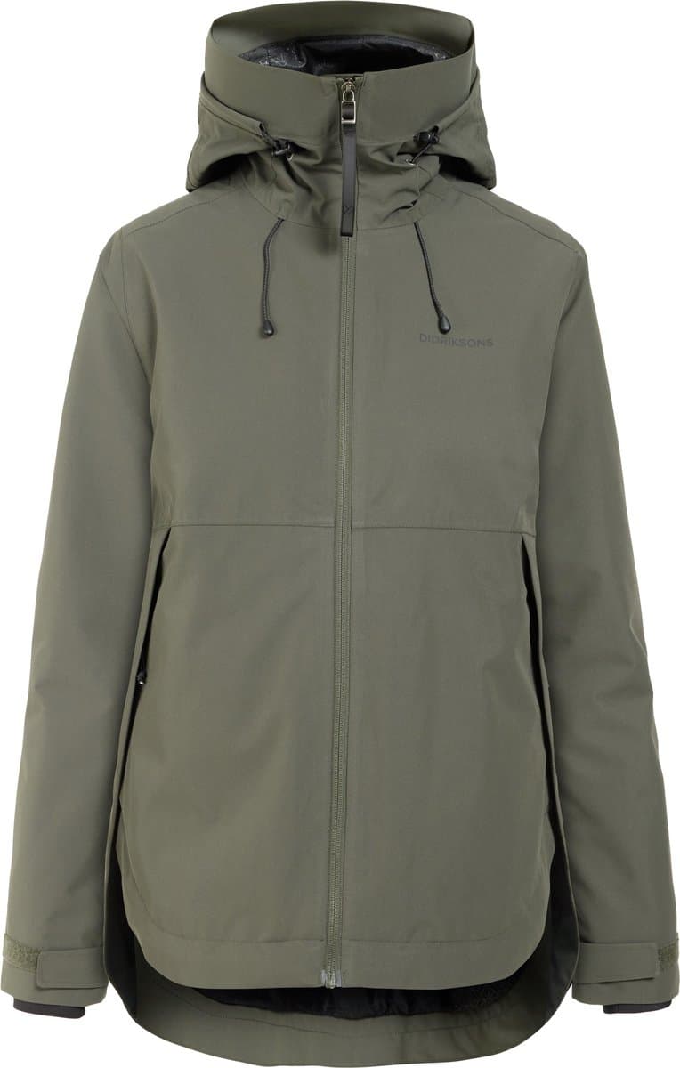 Didriksons JENNIE WNS JKT 2 Dames Outdoorjas - Deep Green - Maat 40