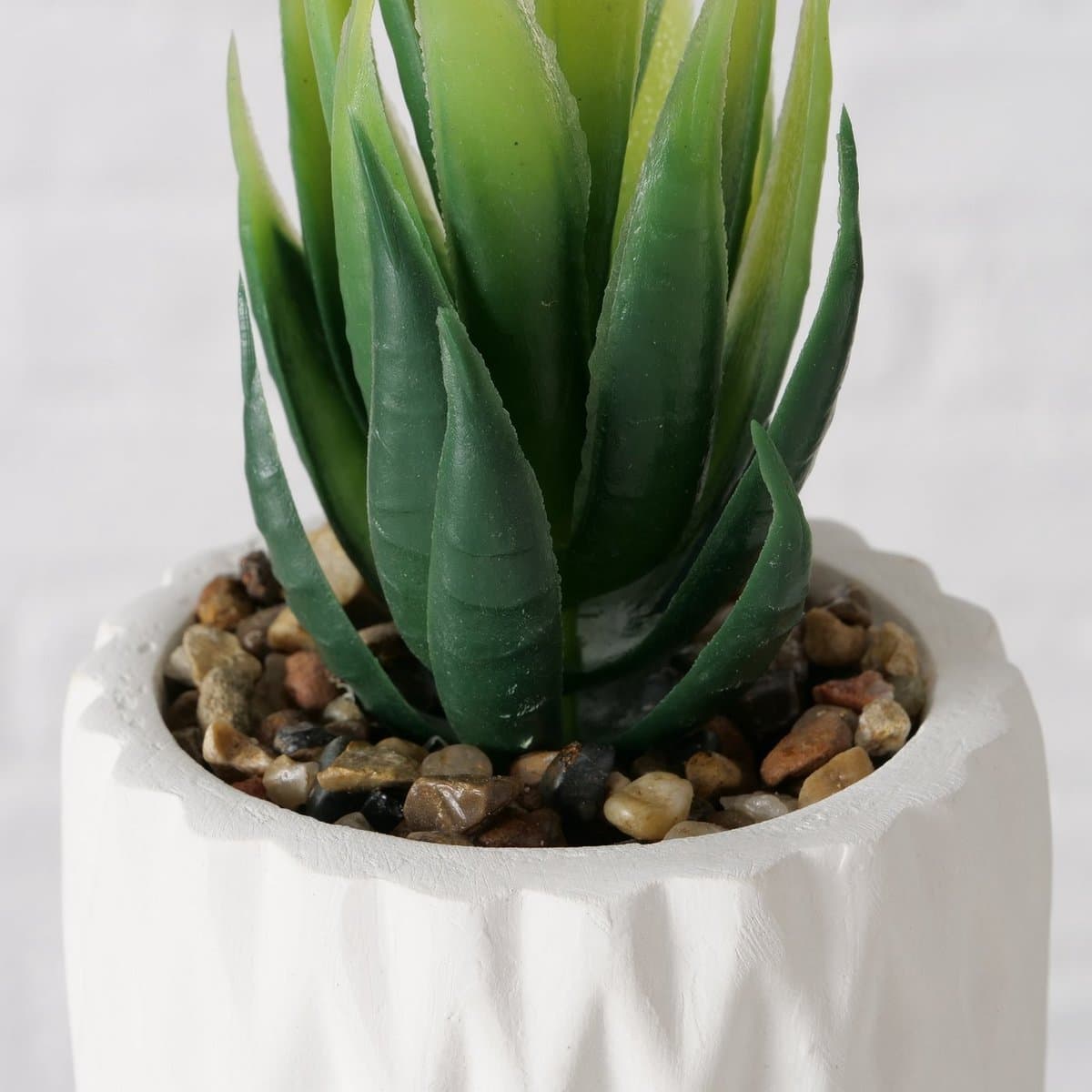 Kunstplant vetplant in pot wit H15cm