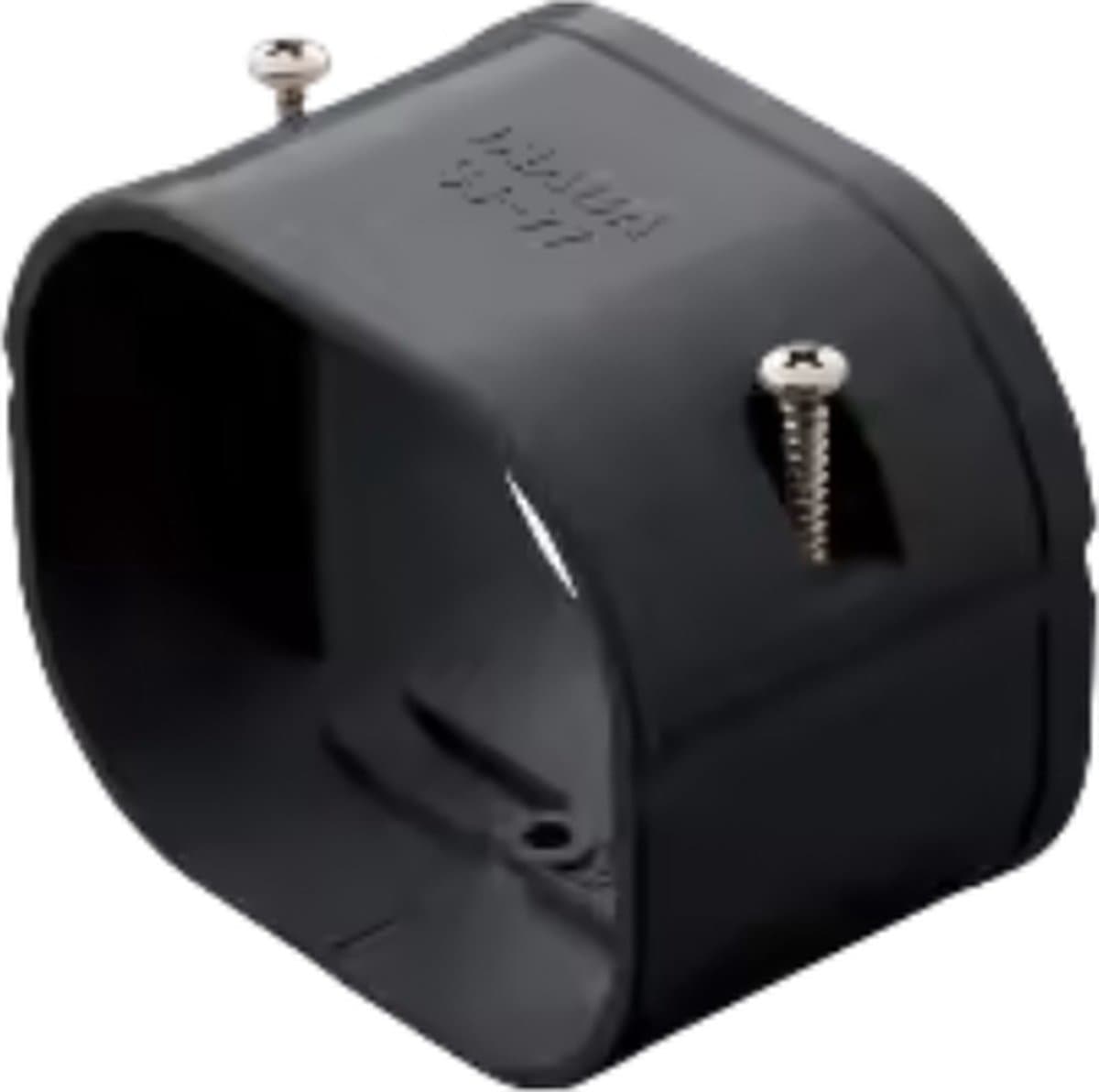 Evolar Airco Verbindingsstuk - Zwart - 75 x 63 MM