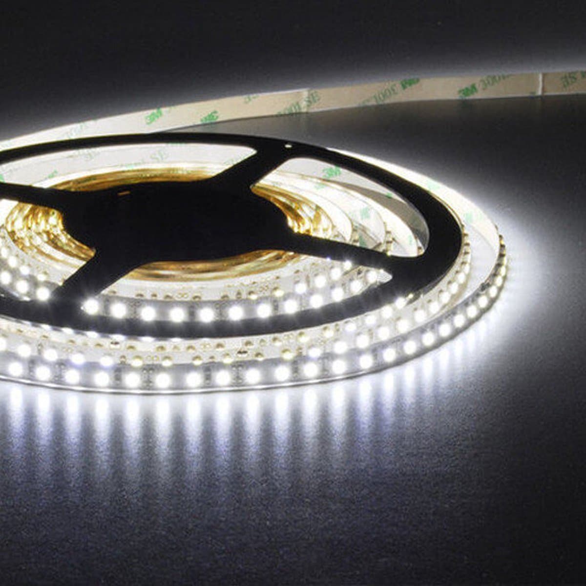 LED Strip 3528 120 leds/mtr CRI90 6000K IP20 12V 9.6W
