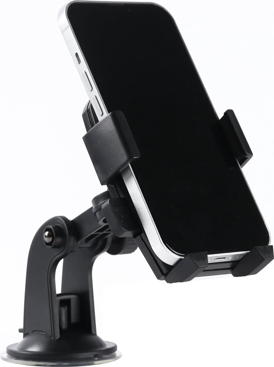 Tellur Basic MCH5 Autotelefoonhouder voor voorruit, zwart