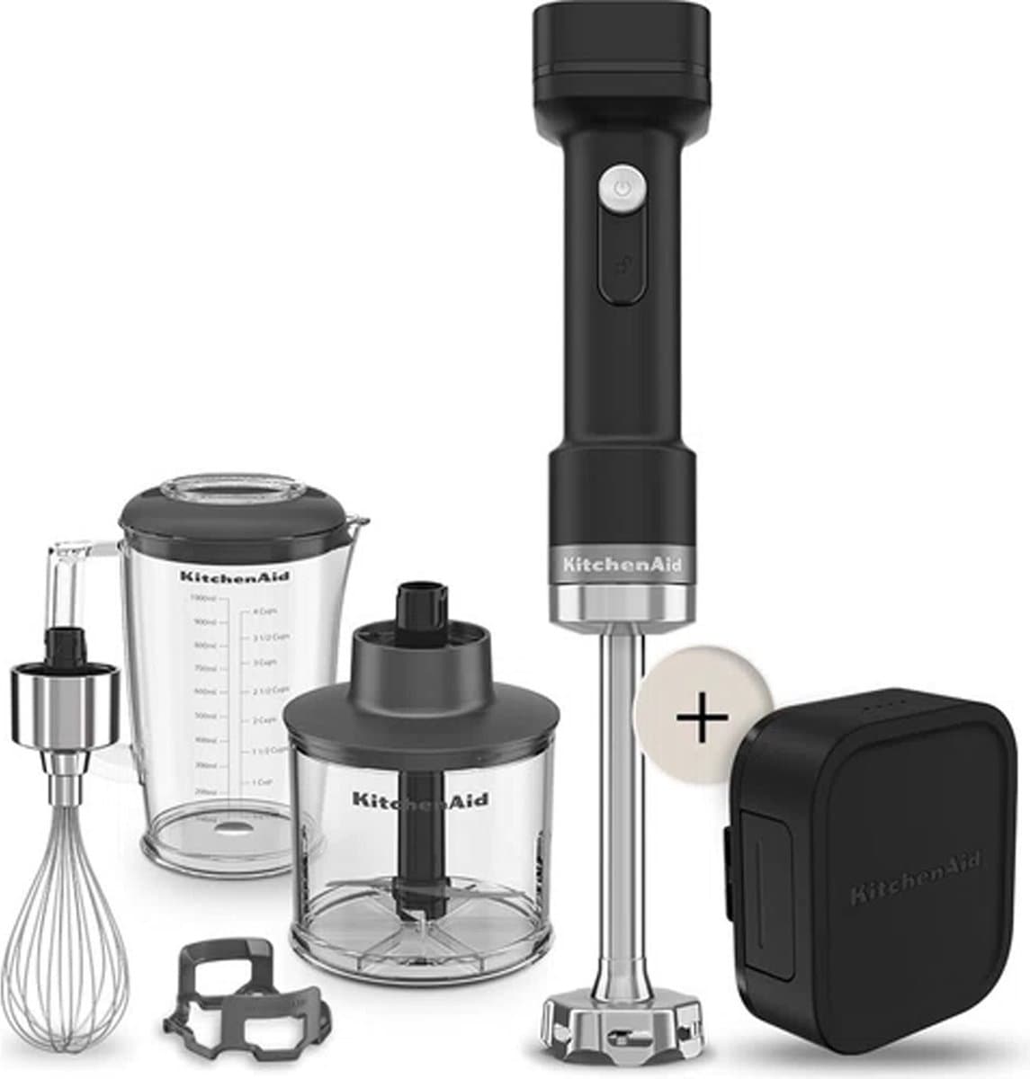 KitchenAid Go Draadloze Staafmixer 5KHBRV75BM