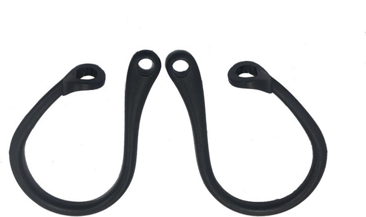 Somstyle 2x Haakjes Geschikt Voor Apple Airpods 1 / 2 / 3 / Pro 1 & 2 - Oorhaken - Zwart