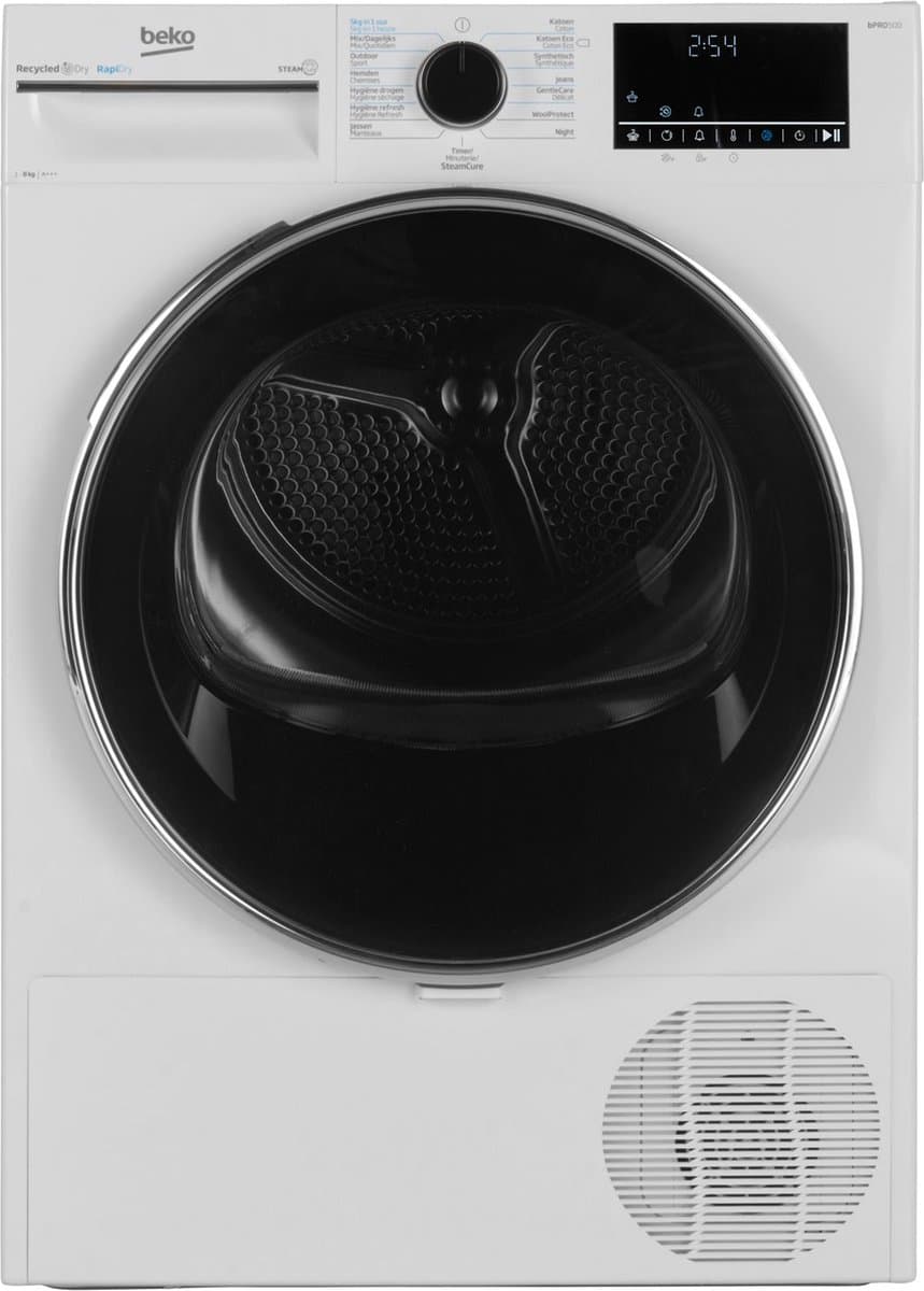 Beko B5T68247C0 - RapiDry™ - Hybride - Warmtepomp droger - NL/FR