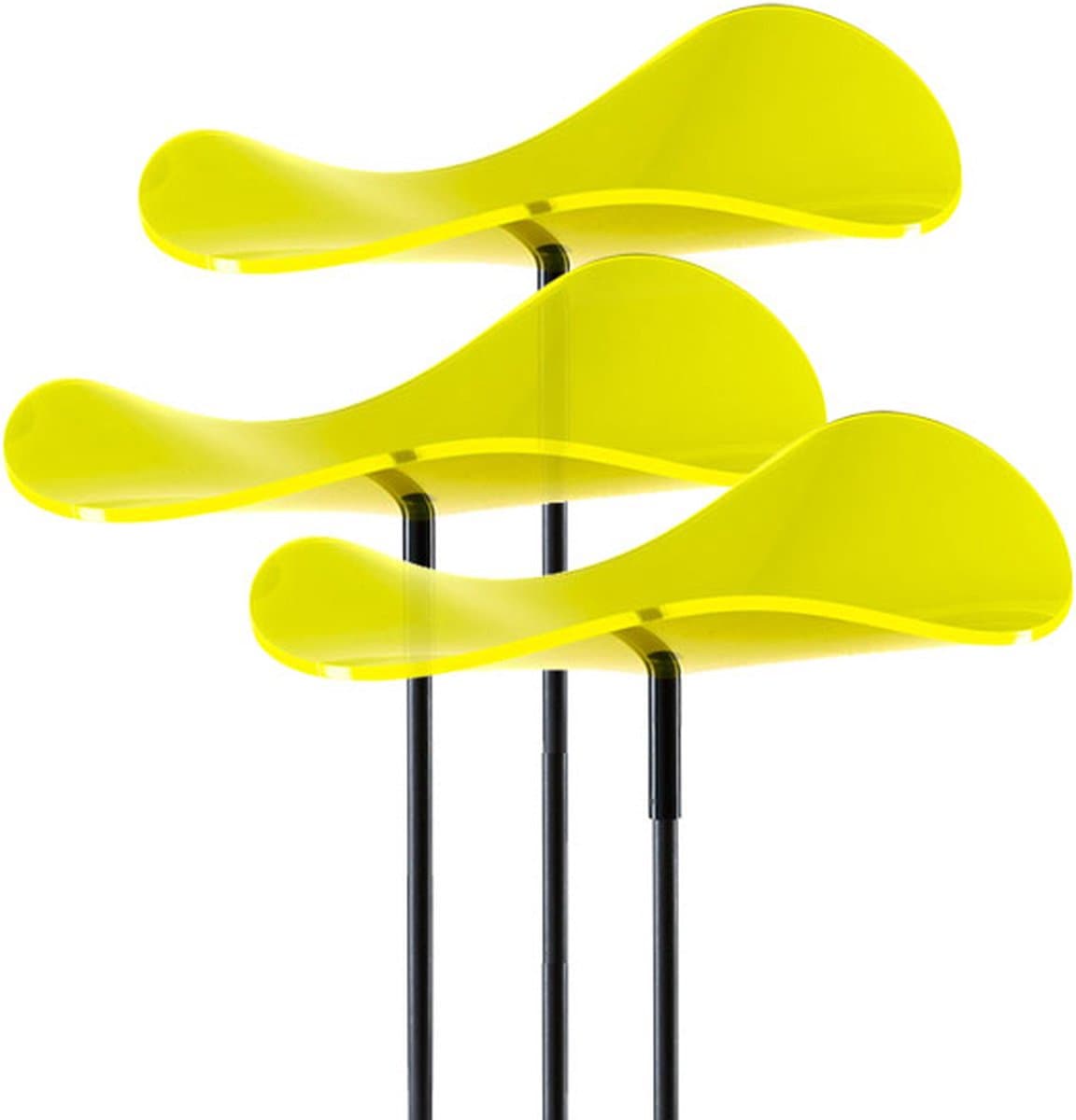 Cazador Del Sol Zonnevangers Lucy - tuin decoratie voor buiten - Ø200mm x 175cm Lemon Set3