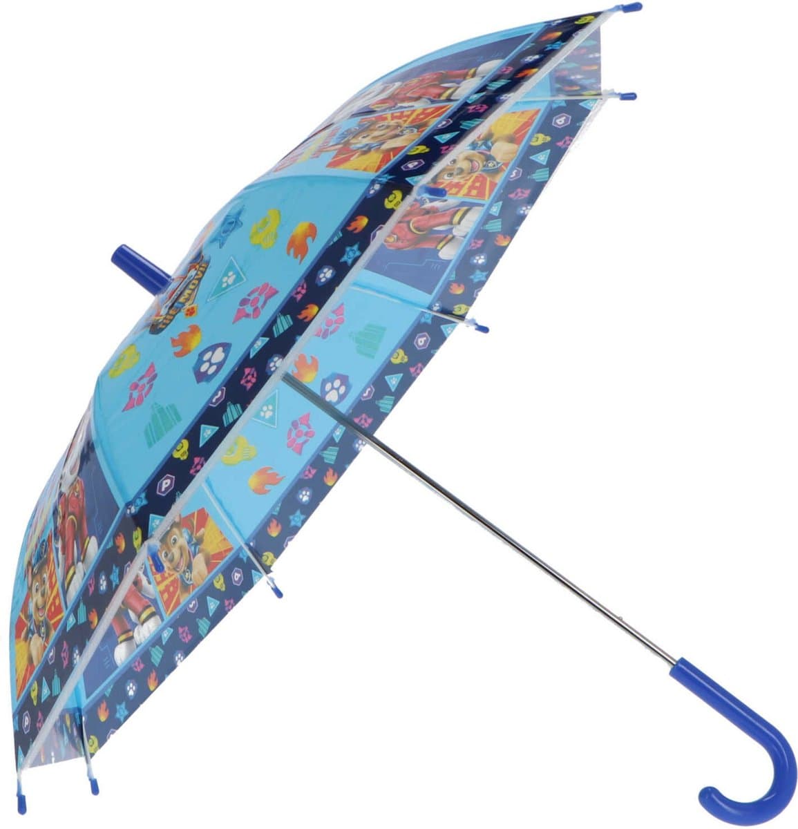 Paw Patrol Kinderparaplu - Blauw - Transparant - 60 cm - Paraplu