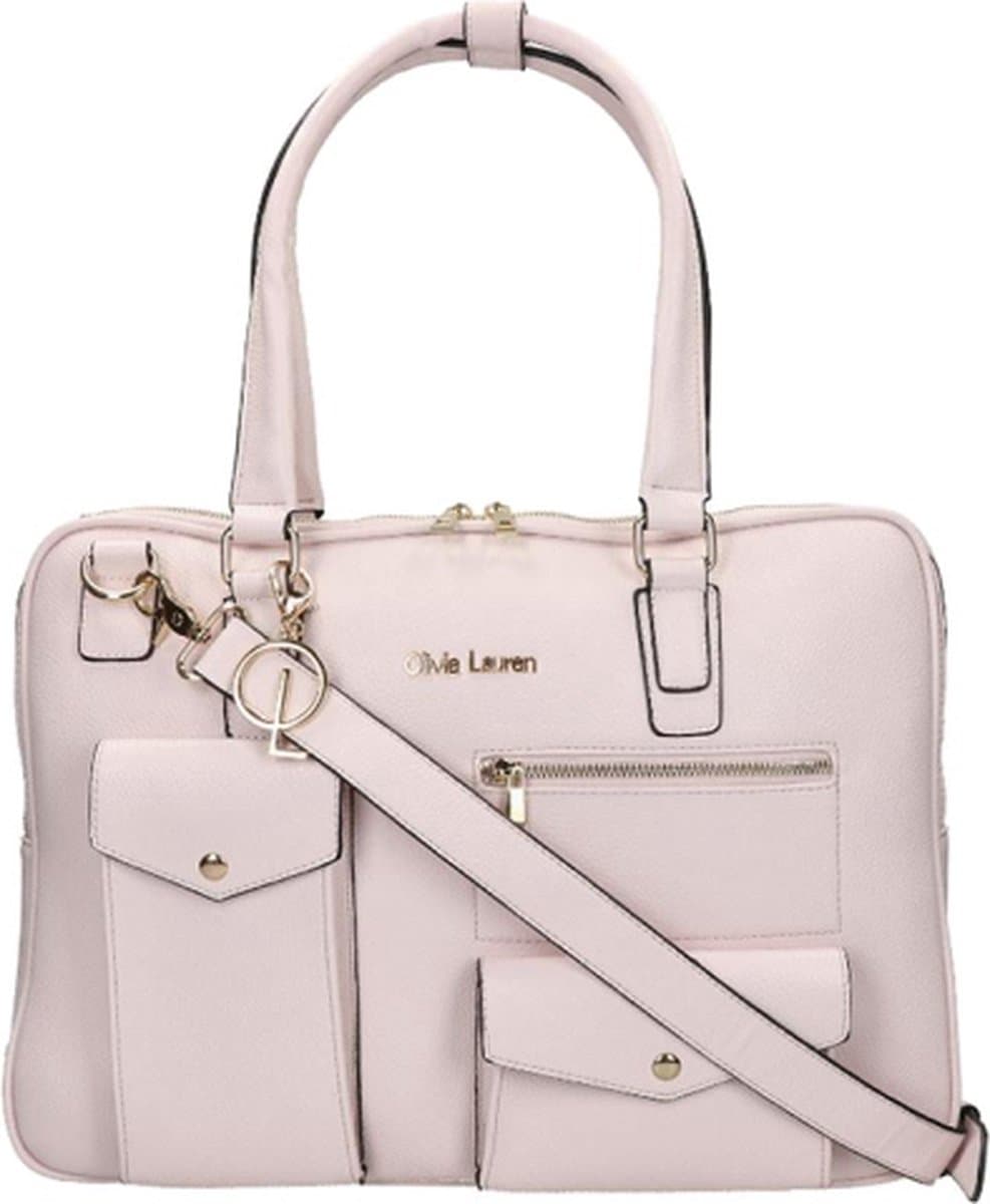 Olivia Lauren Laptoptas / Werktas - Dames - 15 inch - Tokyo - Roze