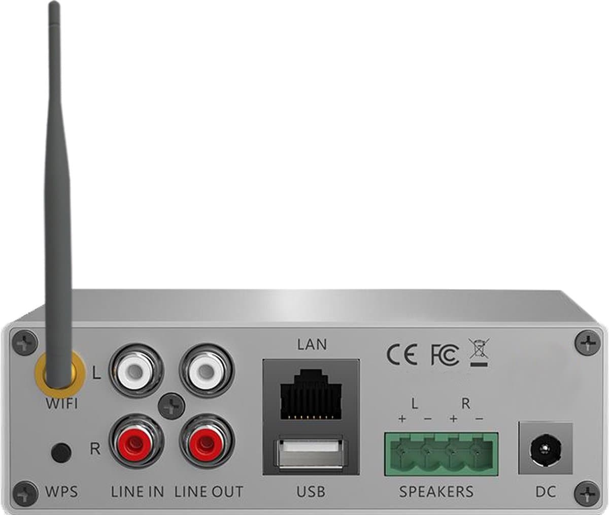 AquaSound WMA50 WiFi-Audio versterker 50 Watt