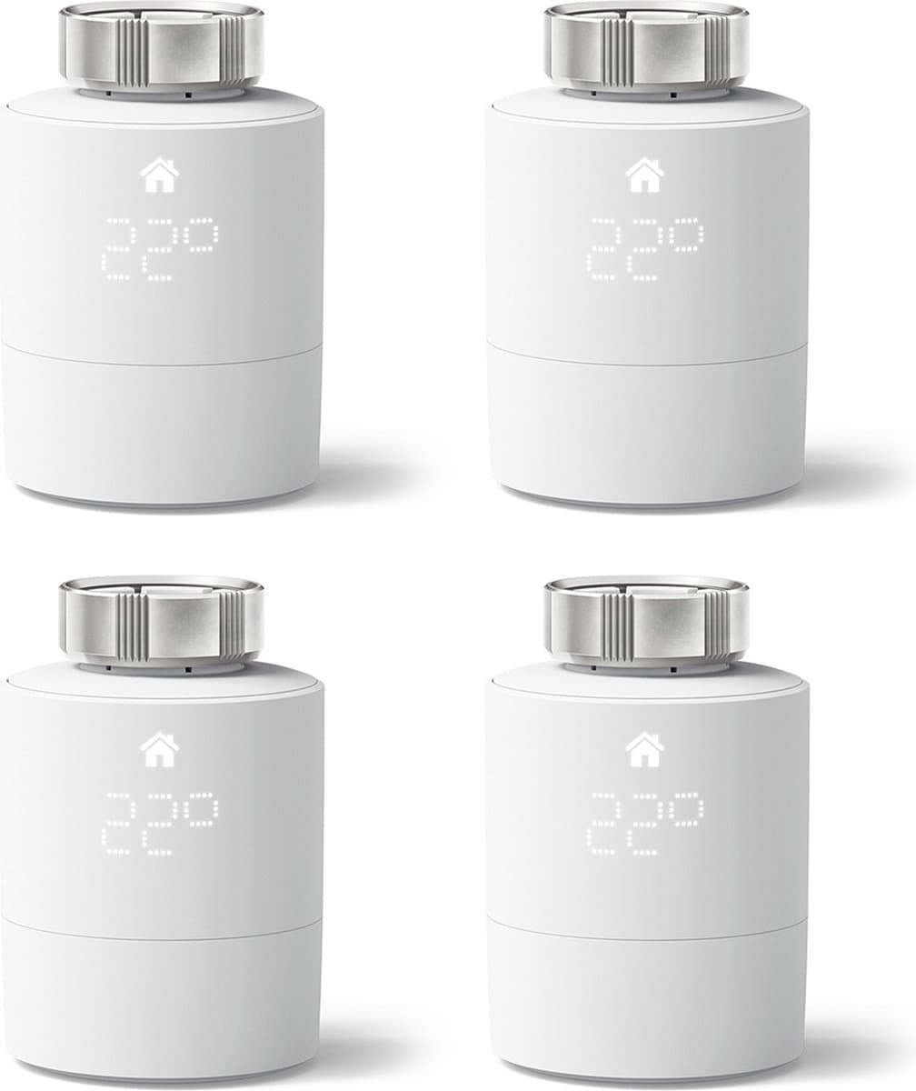 Tado Slimme Radiatorknop uitbreiding 4-Pack