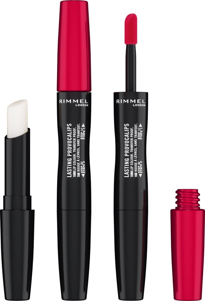 Rimmel London Provocalips lippenstift - langhoudende formule - 2 stappen