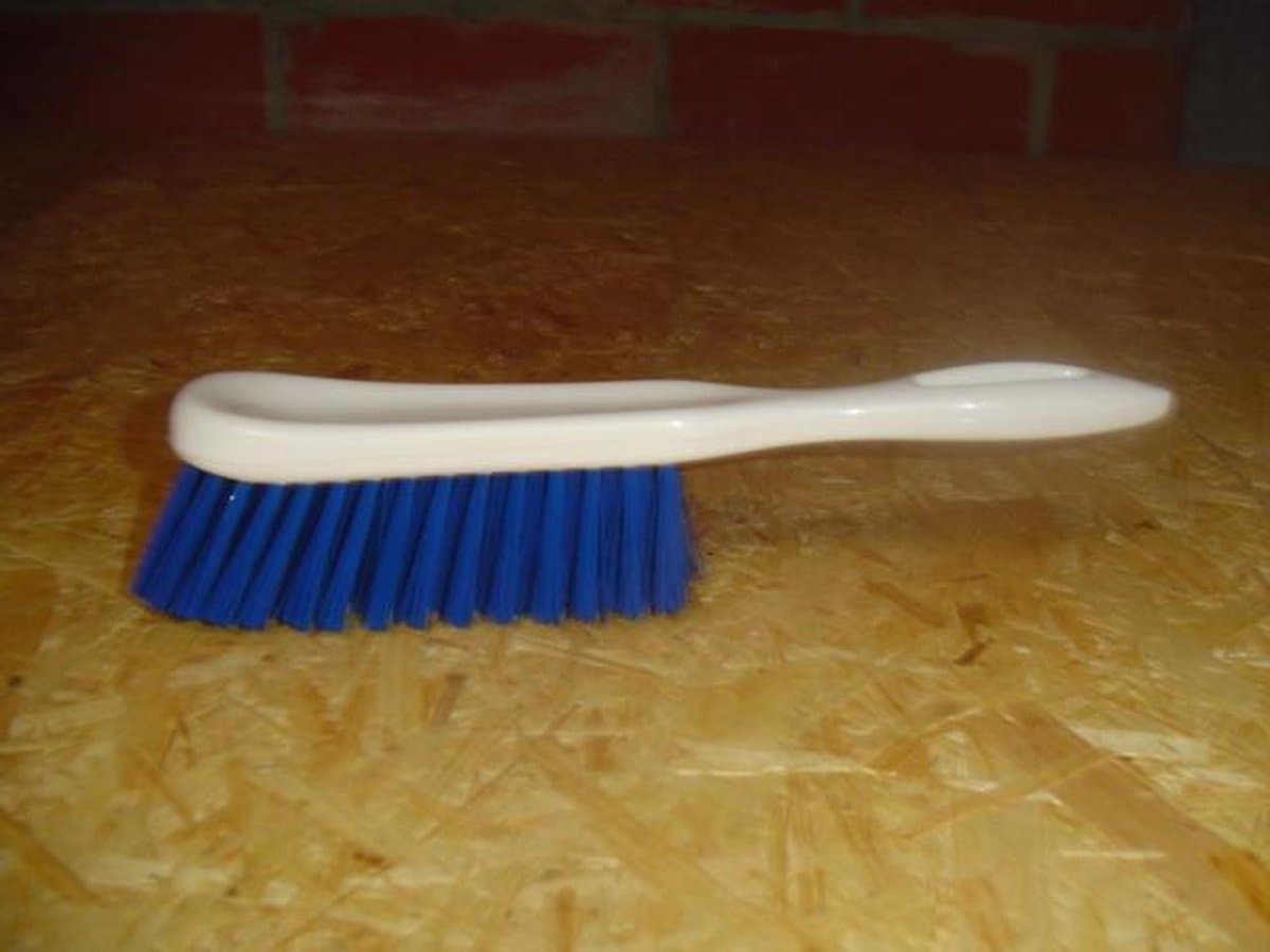 handborstel hygienisch FB rond model blauw