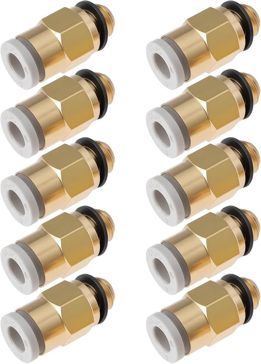 Printer Connector - Snelle Koppeling - 3D Printen - M6 Schroefdraad - 17.2 mm Lengte