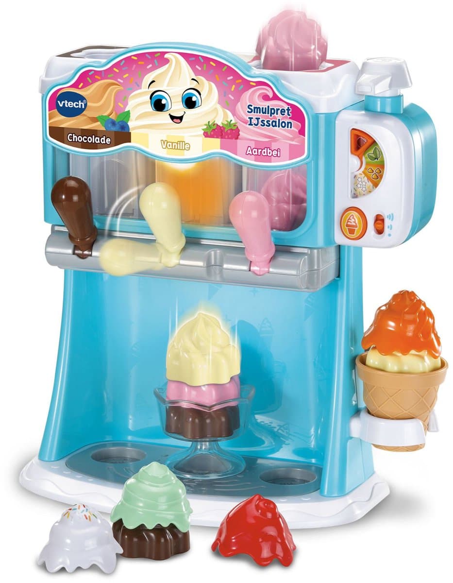 VTech baby ijsjeswinkel speelset - multicolor, 12 accessoires