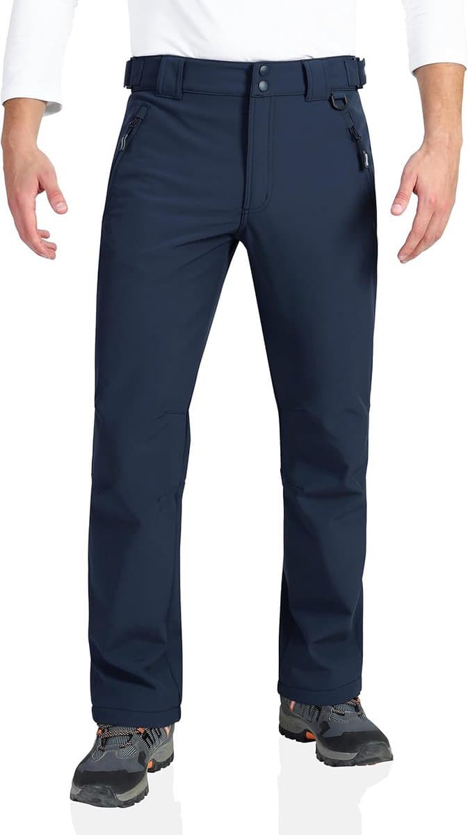 Waterdichte Softshell Herenbroek voor Skiën en Wandelen