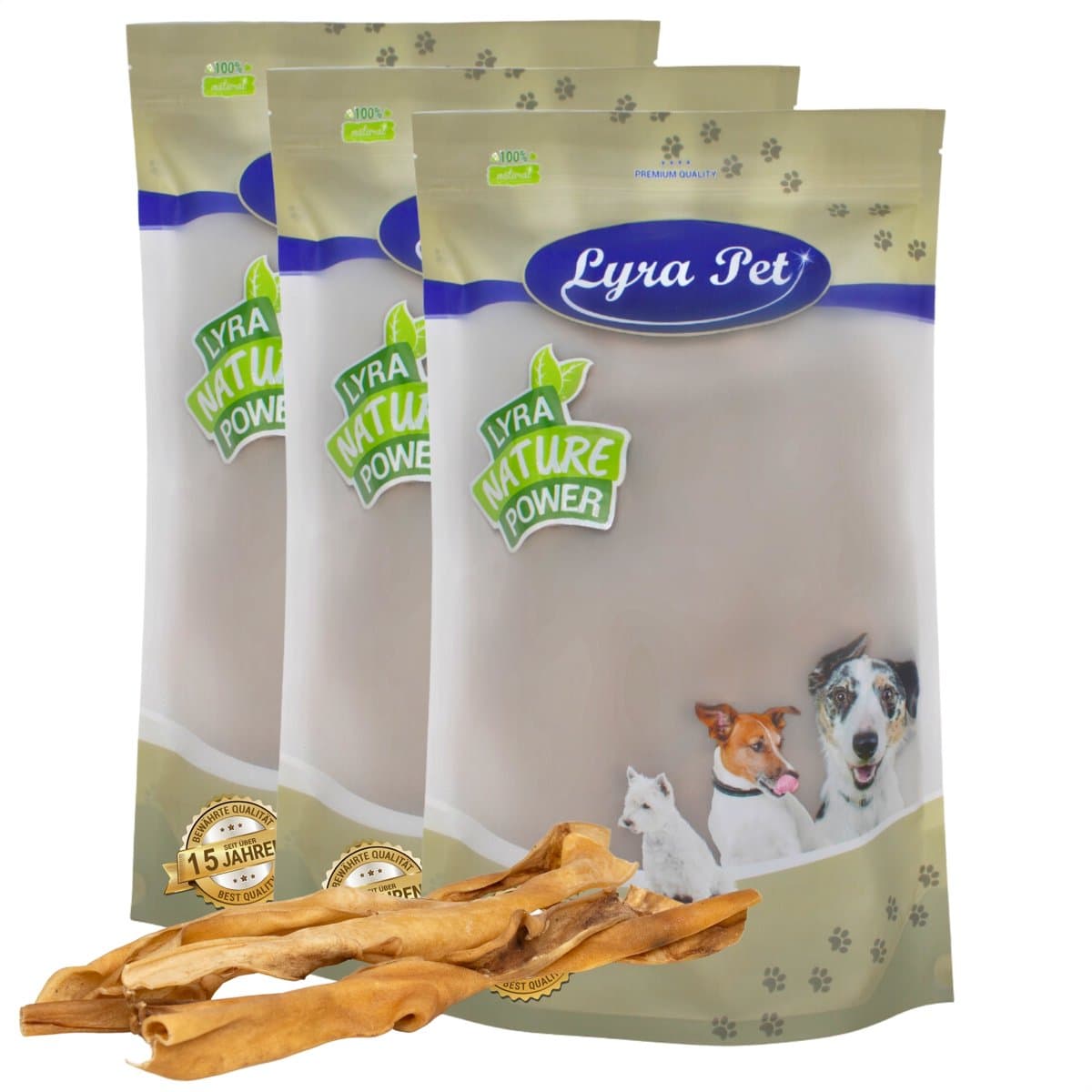 30 stuks. Lyra Pet® Rundscalp sticks ca. 50 cm