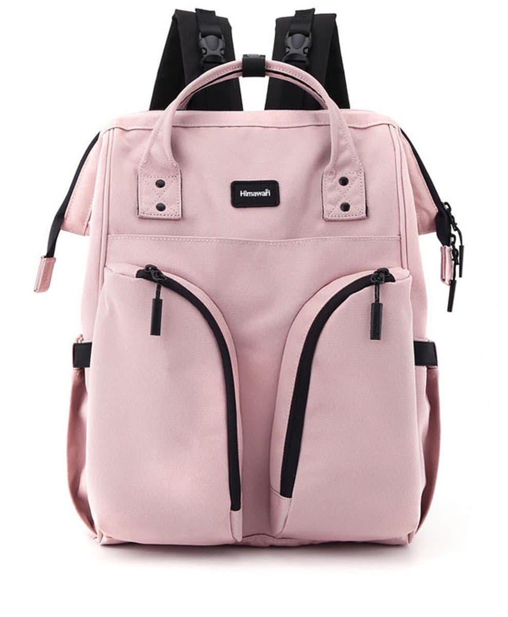 Himawari - Mommy Bag Rugzak - Roze - Praktische Zakjes