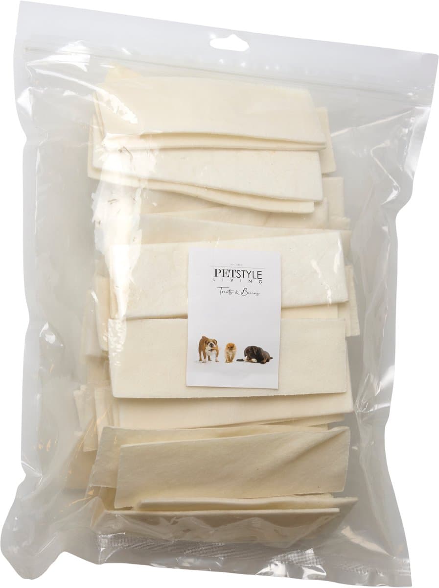 Petstyle Living Gepofte Runderhuid Chips - Hondensnacks - 1 kg