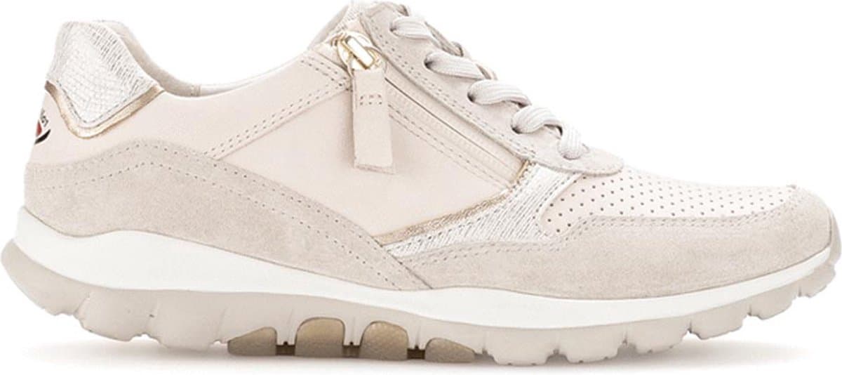 Rollingsoft -Dames - off-white-crÈme-ivoorkleur - sneakers - maat 38.5