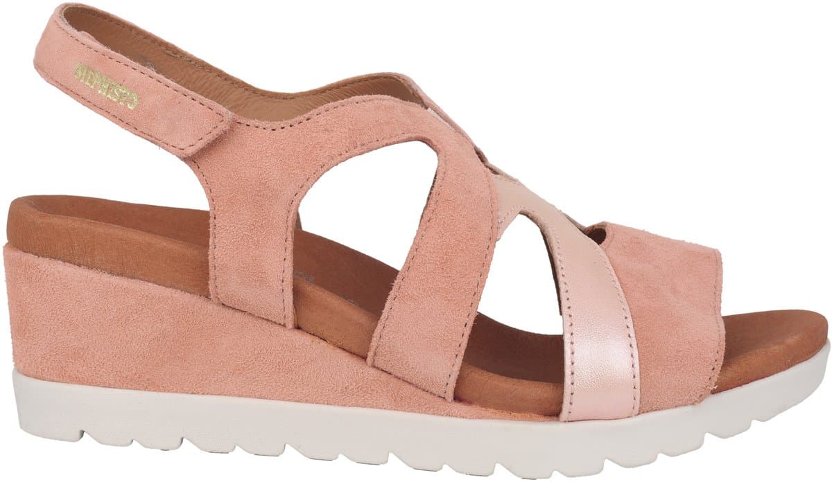Mephisto Ynes - dames sandaal - Oranje - maat 40 (EU) 6.5 (UK)