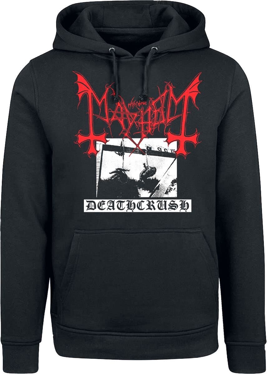 Mayhem Deathcrush Heren Trui met capuchon - zwart - L