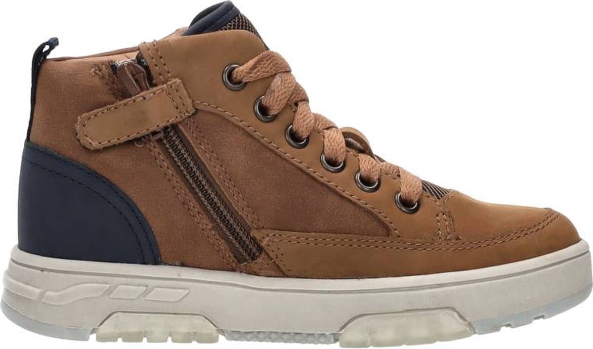 KEQ Veterschoenen Hoog Veterschoenen Hoog - Cognac - Maat 25