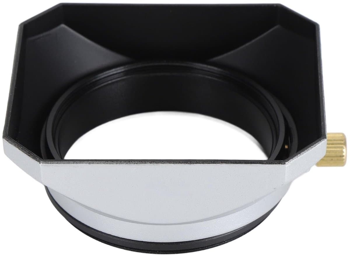 JHUBERS- Zonnekap 52 Mm - Aluminium Legering - Matte Afwerking - Vermindert Reflecties - Geschikt voor Groothoeklens - Hoogwaardige Bevestiging - Lenshood