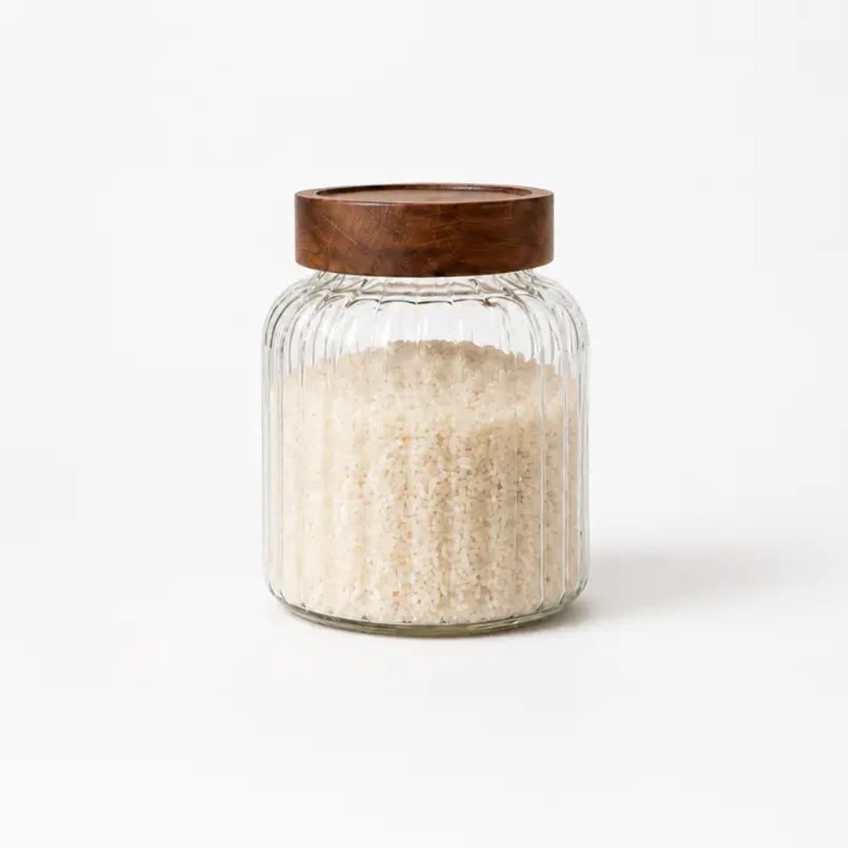 Space Voorraadpot met Acacia Deksel – 1400 ML