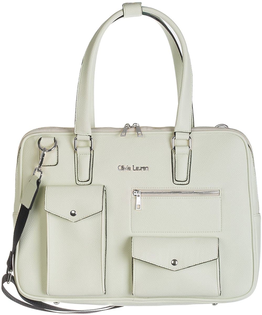 Olivia Lauren Laptoptas / Werktas - Dames - 15 inch - Santini - Groen