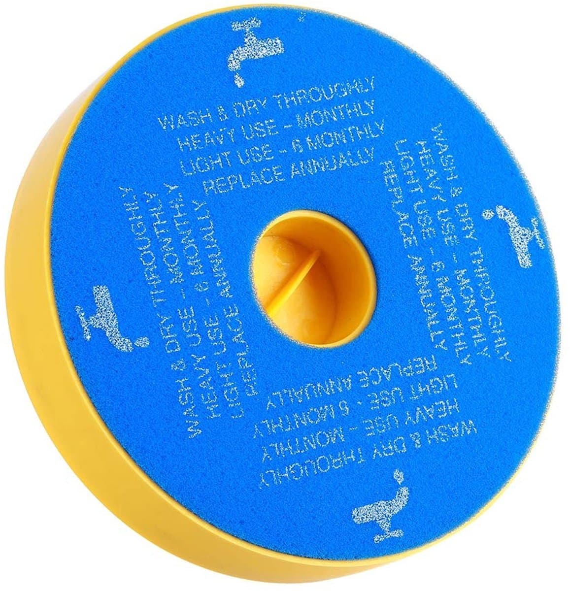 Dailygoods- Pre-Motorfilter Wasbaar - Stofzuigerfilter DC05/DC08/DC14/DC15 - Duurzaam - Eenvoudig te gebruiken - Sponsmateriaal - Effectieve stoffiltratie