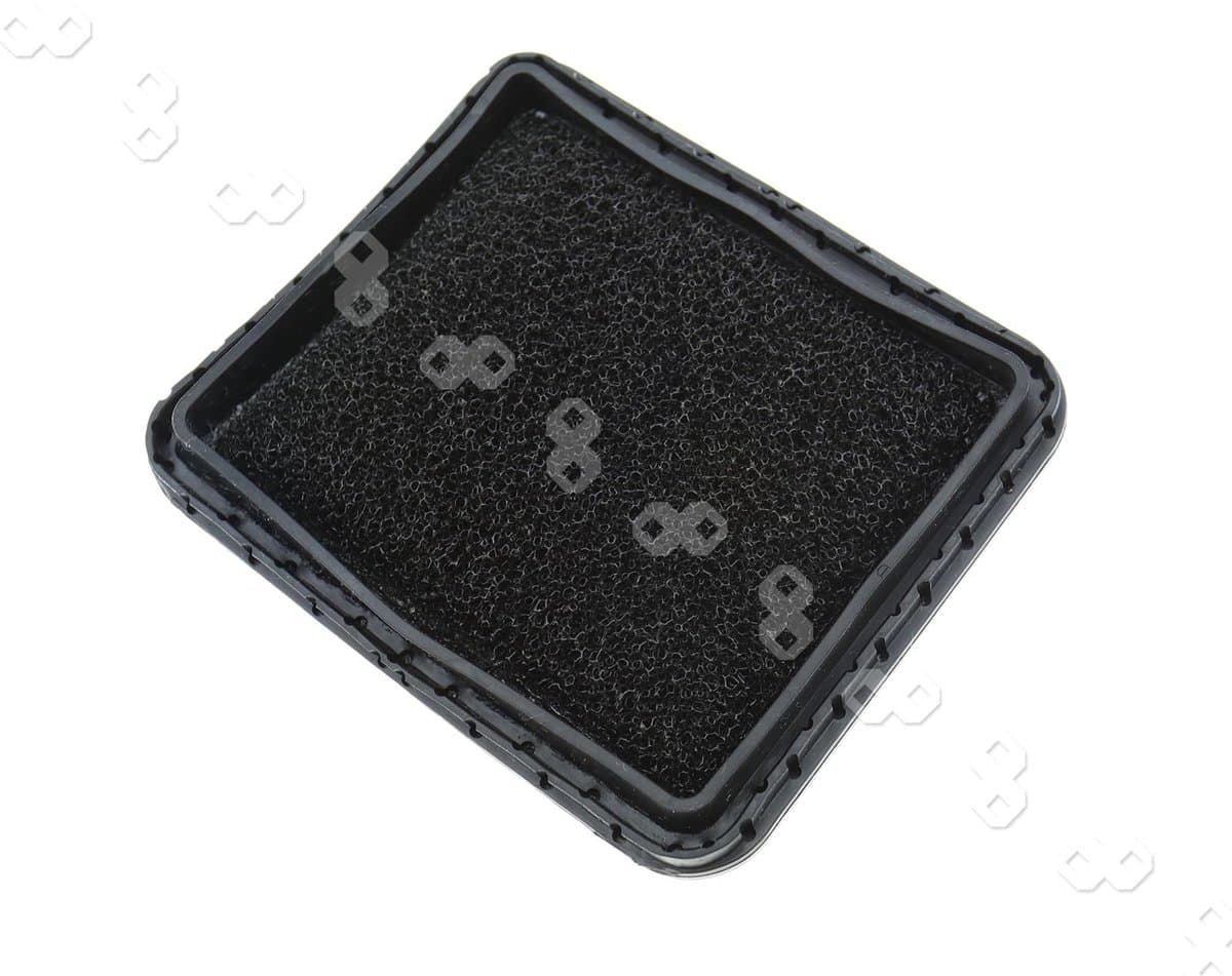 Dailygoods - Wasbare Gewatteerde Cleaner Filters - Filterset voor Draadloze Stofzuiger - Herbruikbaar en Duurzaam - Zwart - Geschikt voor Gtech AR01 A...