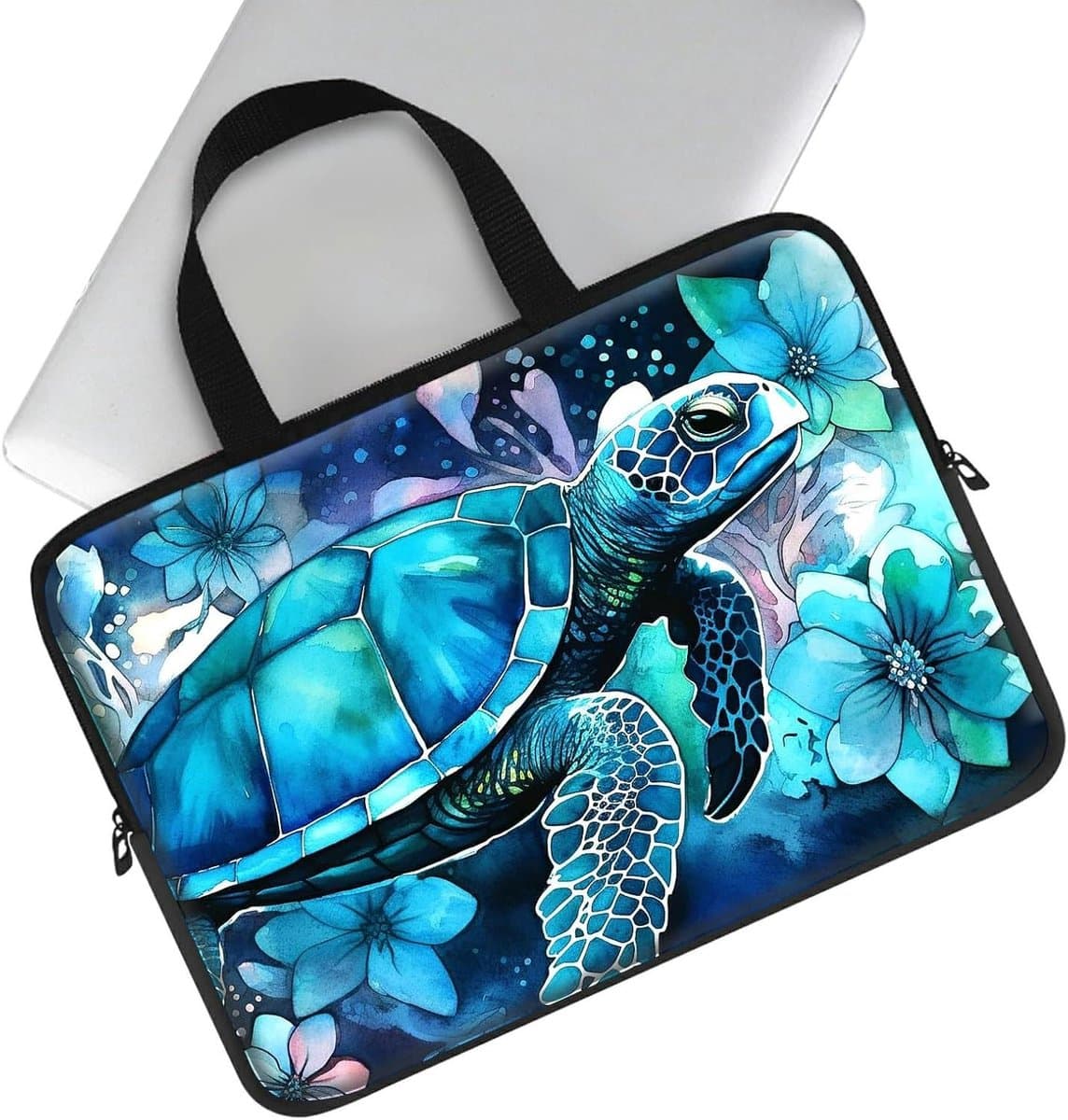 Laptop Tas - Notebook Sleeve - Veilig Transport - Waterafstotend Materiaal - 13-14 Inch - Zwart