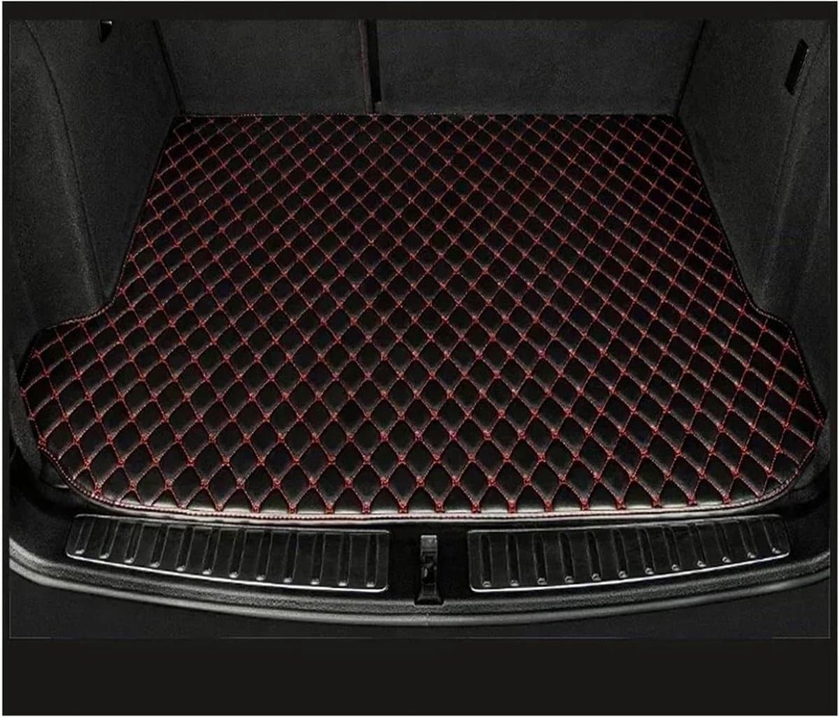 Kofferbakmat - Bagagemat Auto - Auto Beschermen - Waterdicht Antislip - 1 x 1 x 1 cm - Zwart Rood