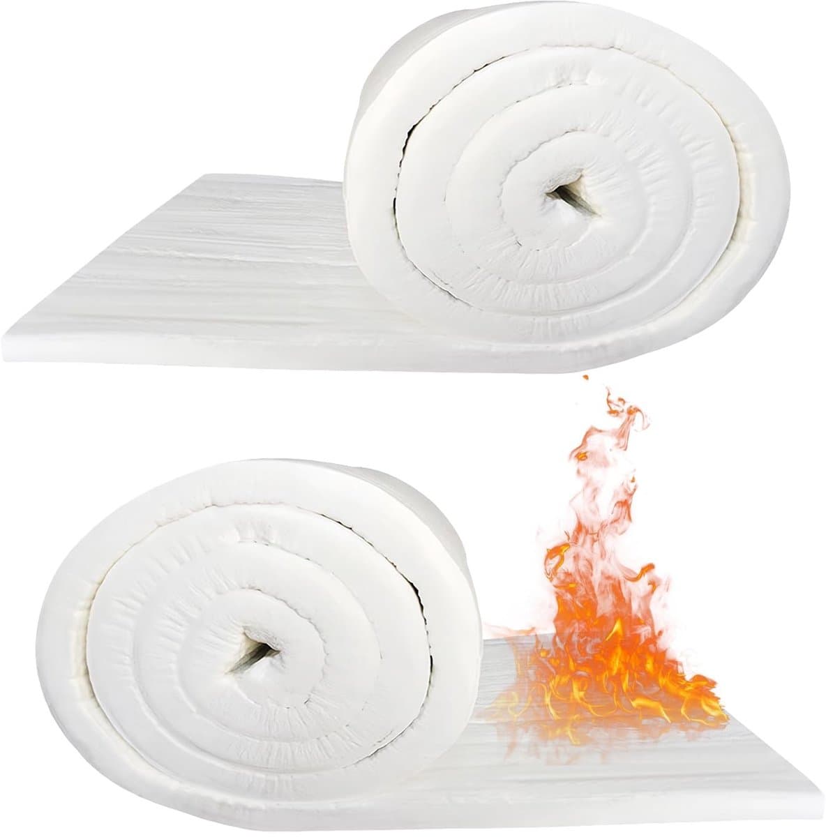 Dailygoods - Keramische Isolatiedeken voor Hittebescherming (2 stuks)