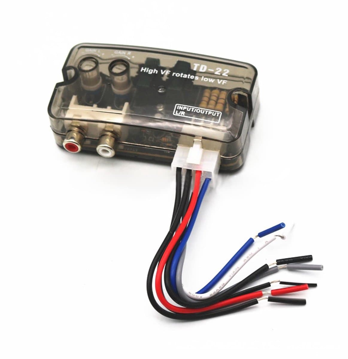Dailygoods - Hoge Tot Laag Frequentie Audio Converter voor Auto
