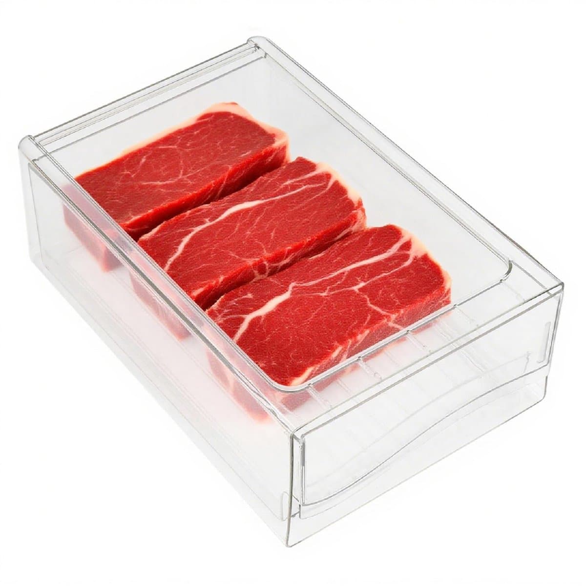 Cosensi - Dailygoody - Koelkastcontainers - Opberglade voor Koelkast - Uittrekbare Designkast - Geschikt voor Pantry - Organisatie voor Voedsel - Fruit en Kaas