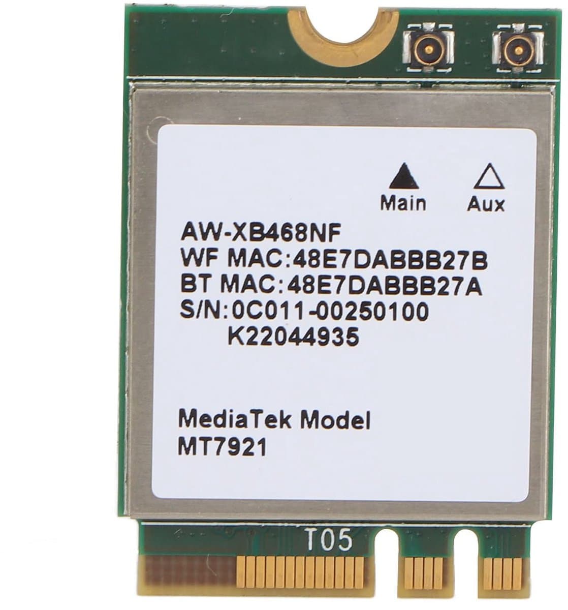 Dailygoods - Cosensi - Dailygoods - M.2 Wifi Kaart Dual-band 1800 Mbps met Plug-and-play