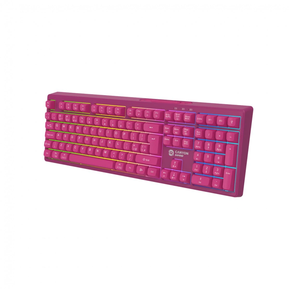 Canyon Fortnax GKW-2 - Gaming Toetsenbord - 105 toetsen - RGB - Zwart
