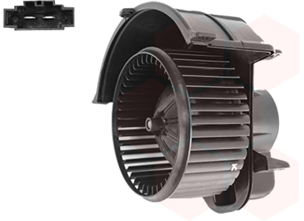 Van Wezel - KACHELVENTILATOR VOOR AUDI Q7 4L 2006-2010 7L0820021