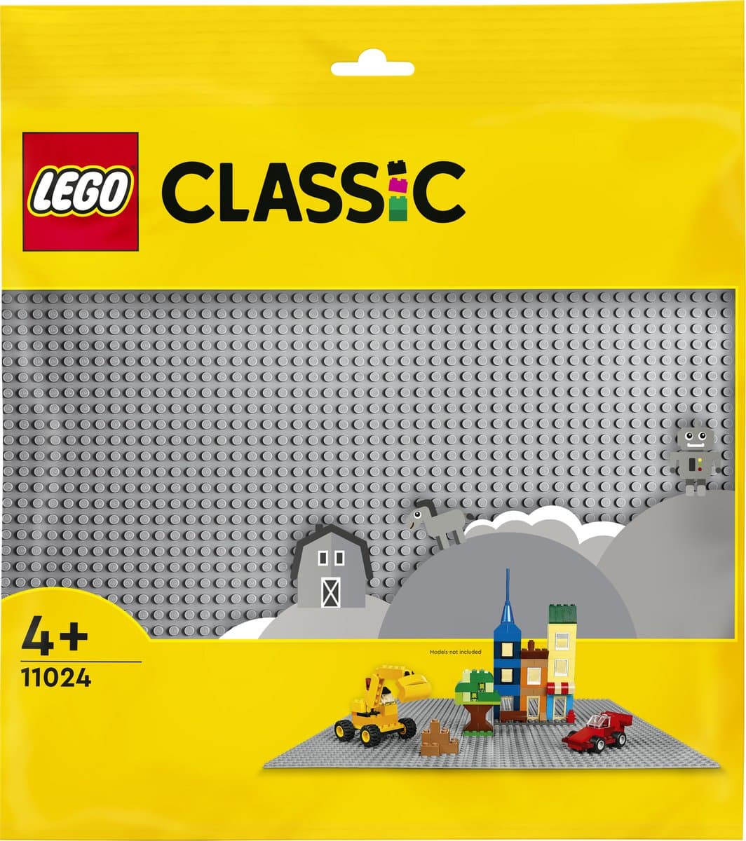 LEGO Classic 11024 Grijze bouwplaat