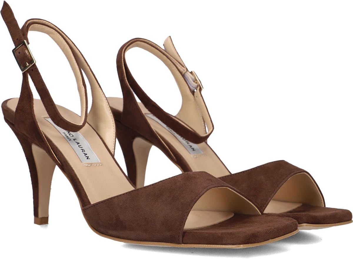 STEFANO LAURAN 5005 Sandalen - Dames - Bruin - Maat 38