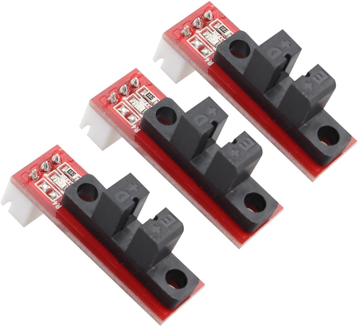 3PCS Optische Eindstop Mechanische Schakelaar Compatibel met 3D Printer RAMPS 1.4