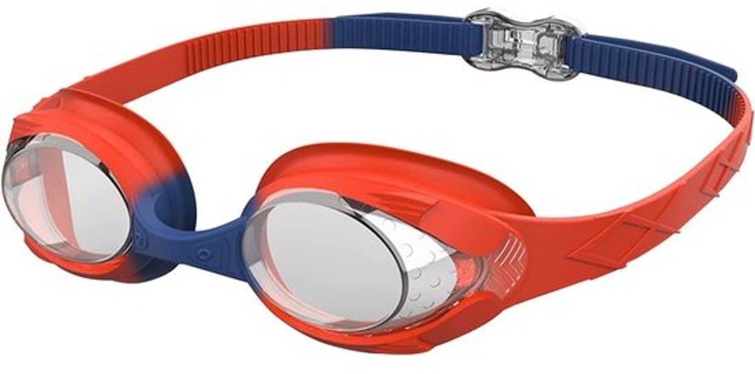 Zwembril Kinderen - Zwembrilletje Jongens - Leren Zwemmen - Anti-condens coating - 4-12 Jaar - Rood Blauw